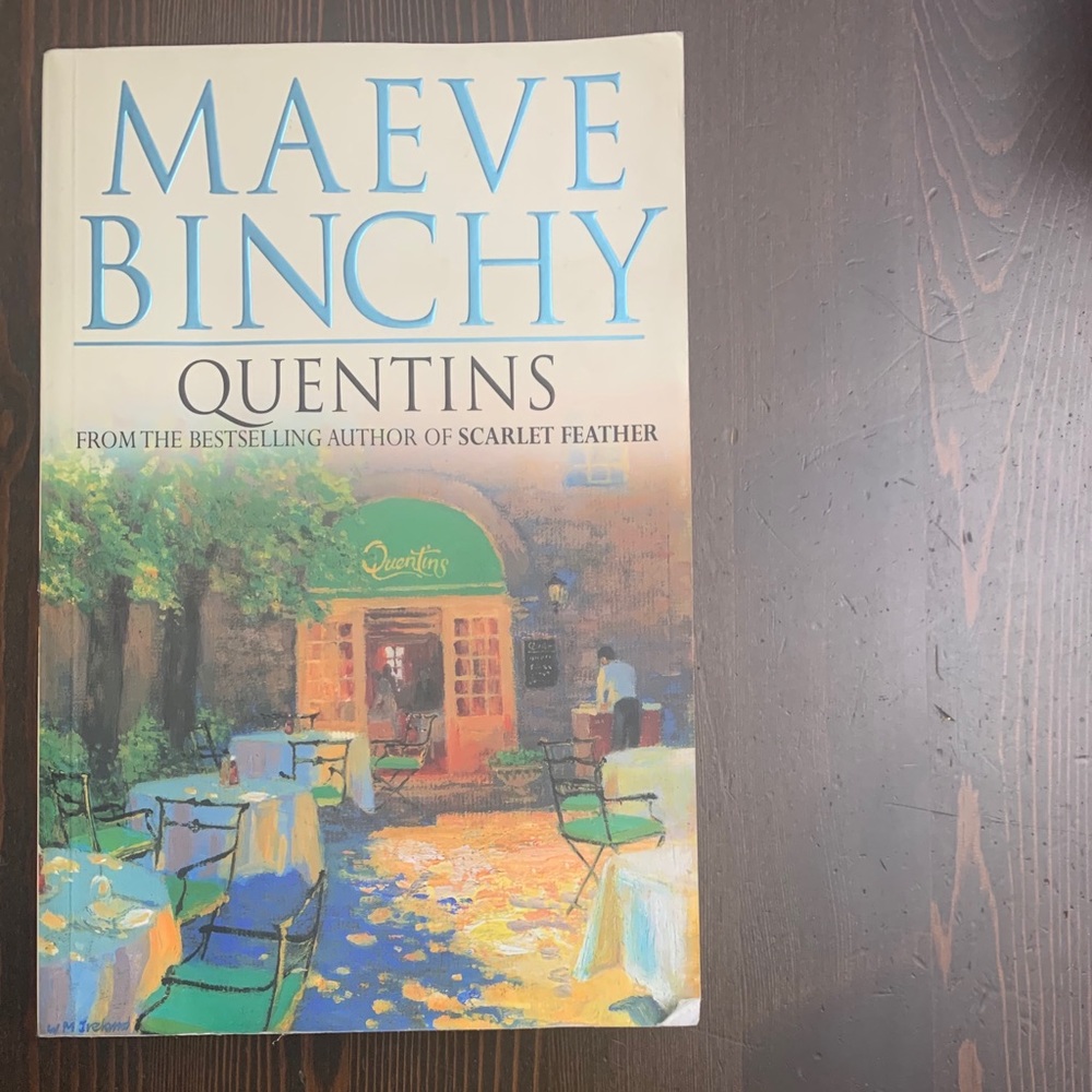 2 FOR $15 Paperback novel Quentins by Maeve Binchy